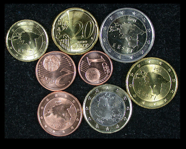 Estonia Set of 8 Euro Coins